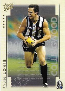 2003 Select XL Ultra AFL #14 Ryan Lonie Front